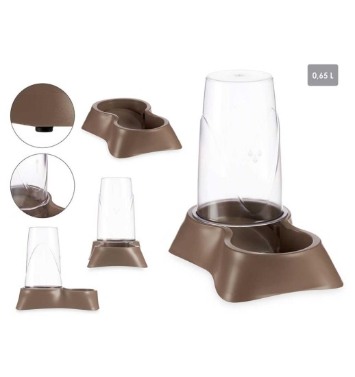 COMEDOURO BEBEDOURO PLASTICO 0.6L...