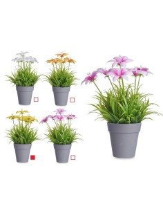 VASO C/FLORES AMARELAS...