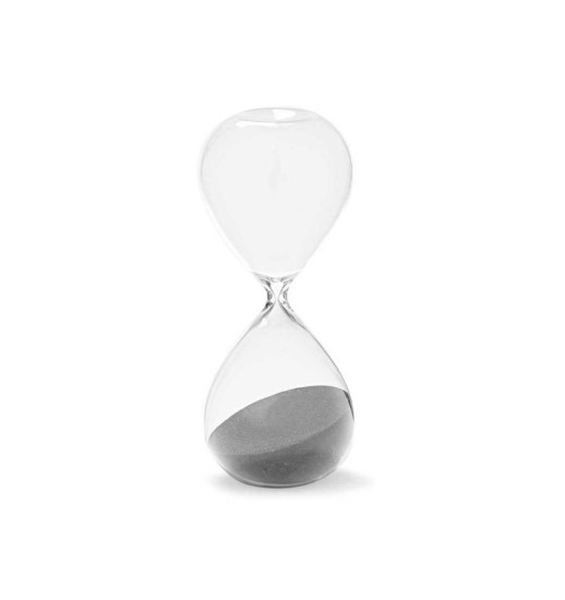 RELOGIO DE AREIA VIDRO 25CM-45MIN...