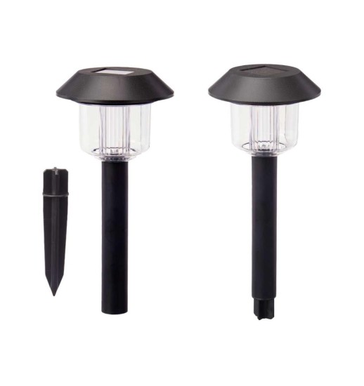 BALIZA SOLAR PLÁSTICO PRETO ALTA...