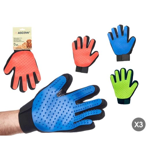 LUVA ESCOVA SORTIDA ANIMAL ESTIMAÇÃO...