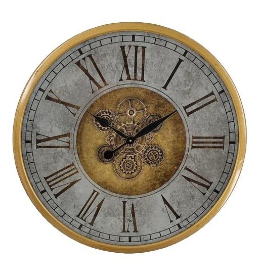 RELOGIO DE PAREDE FERRO VIDRO...