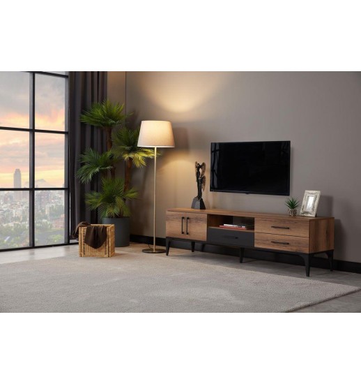 ELEMENTO TV 180*45*51 LUPO WALNUT