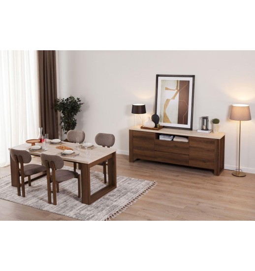 MESA SALA 190*092*076 MADERA DARK...