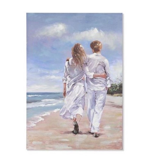 QUADRO TECIDO TELA CASAL ABRACINHO...