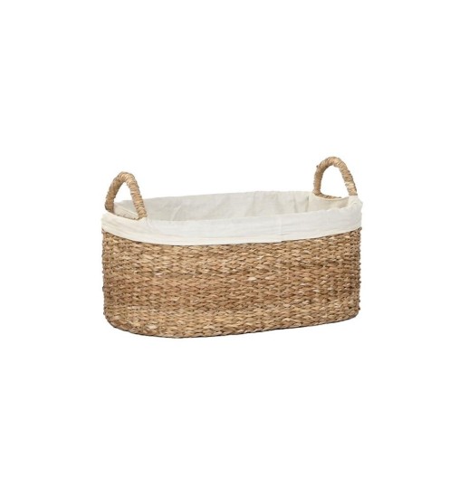 CESTO MEDIO SEAGRASS C/TECIDO NATURAL...