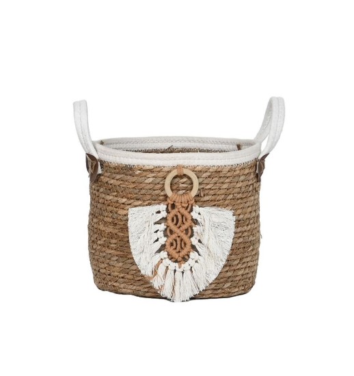 CESTO FIBRA ALGODAO PEQUENO 24*24*22...