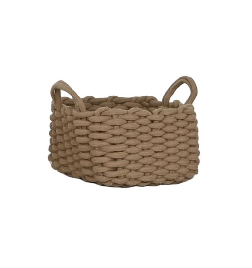 CESTO CORDA MEDIO CASTANHO 24*24*24 -...