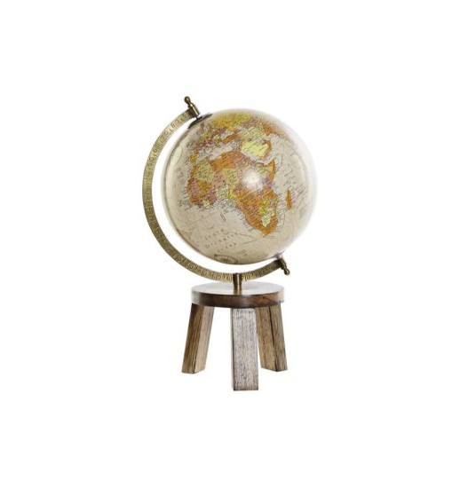 FIGURA GLOBO TERRESTRE MANGA METAL...