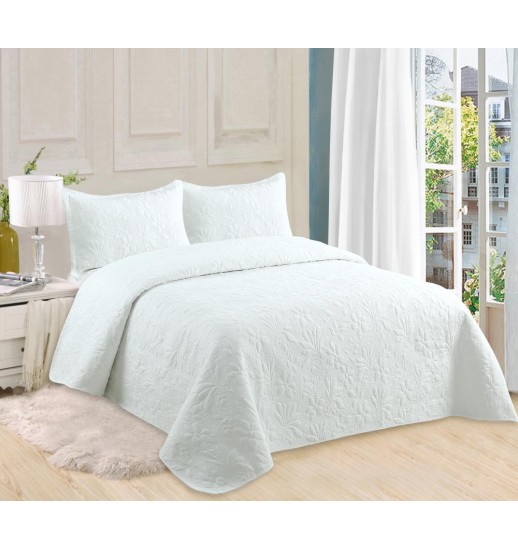 COLCHA EVA BRANCA 240*260 100%...