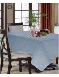 TOALHA DE MESA COR AZUL...