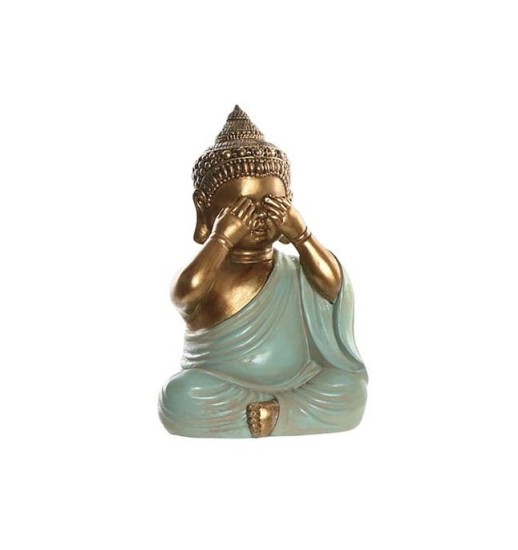 FIGURA RESINA 11*9*17 BUDA AZUL N/VE...