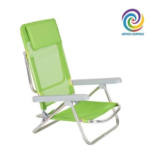 CADEIRA AREIA RECLINAVEL DESDOBRAVEL...