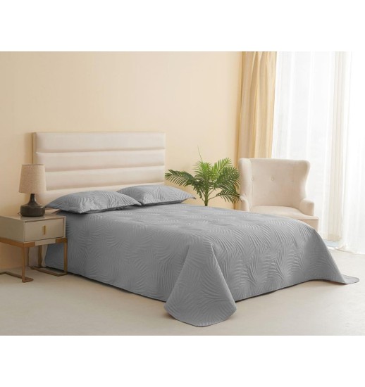 COLCHA 100% POLIESTER 240*260 AZUL...