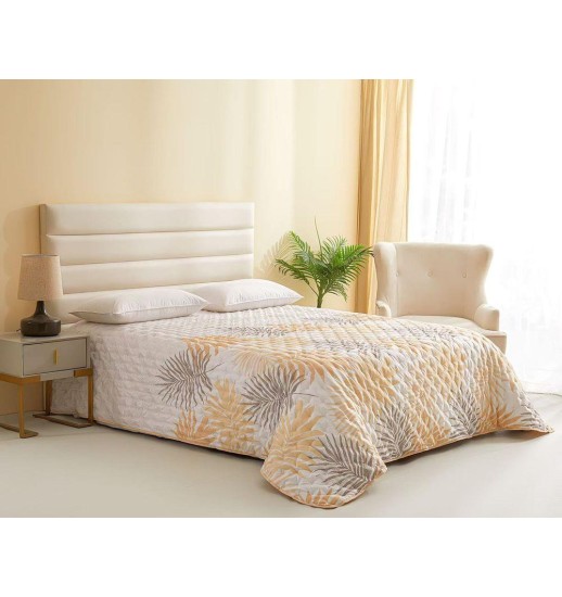 COLCHA 100% POLIESTER 240*260 BEGE...