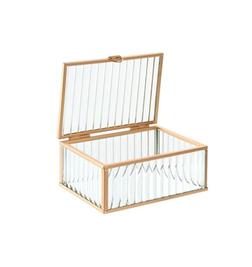 JOALHEIRO VIDRO METAL 15*11*6...