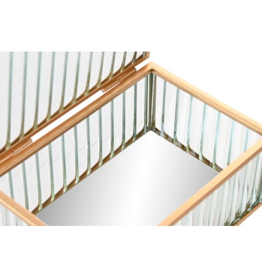 JOALHEIRO VIDRO METAL 15*11*6...