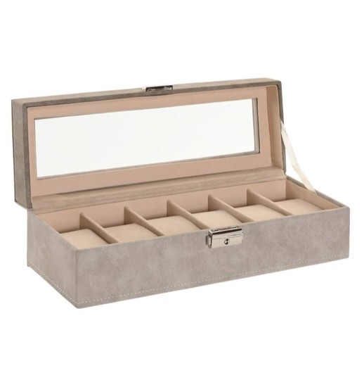 JOALHEIRO PU MDF 30*10*8 CINZENTO -...