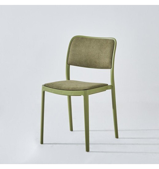 CADEIRA COSTA OVAL ESTOFADA VERDE -...