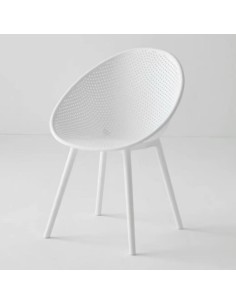 CADEIRA OVAL BRANCA - ALL1396 2