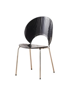 CADEIRA PRETA PE CROMADO -...