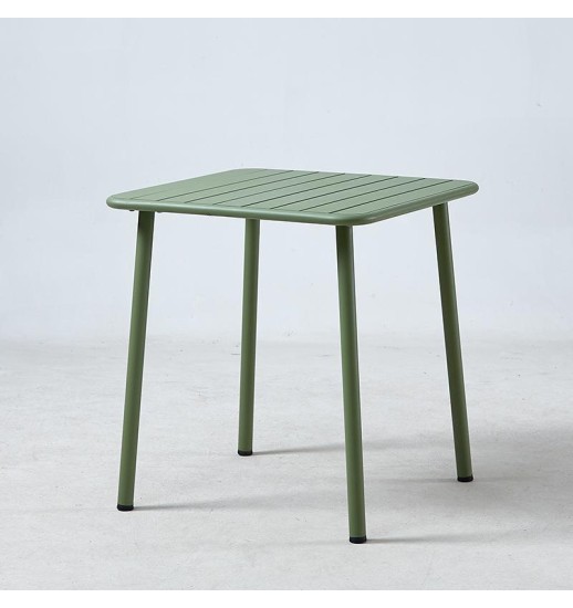 MESA CAFE EXTERIOR 72*74 VERDE -...