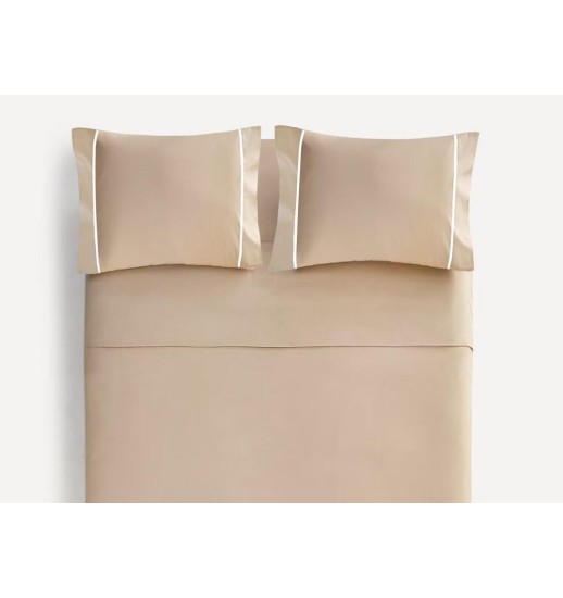JOGO DE CAMA EXOTICA BEGE 180*290...