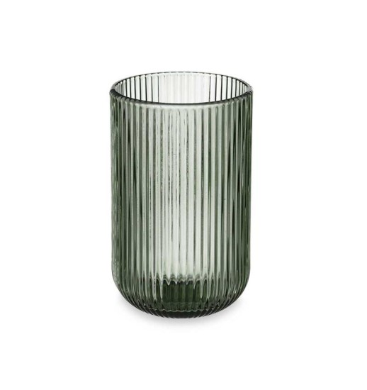 COPO ALTO 430ml VERDE RISCAS...