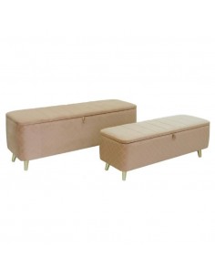 BANQUETA TAUPE C/ARRUMACAO...