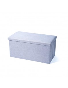 PUFF DOBRAVEL CINZA...