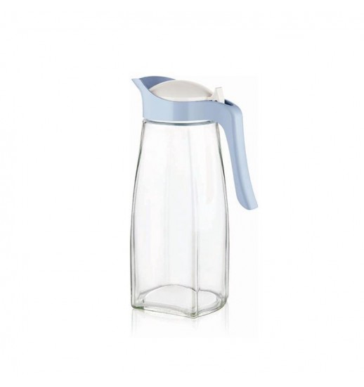 JARRO VIDRO C/TAMPA AZUL SWAN 1.5L -...