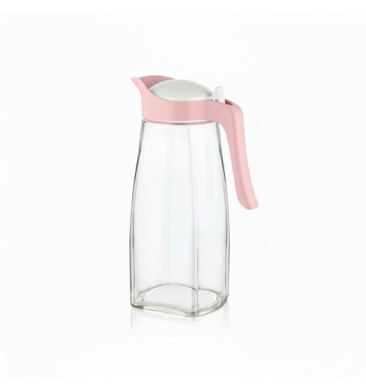 JARRO VIDRO C/TAMPA ROSA SWAN 1.5L -...