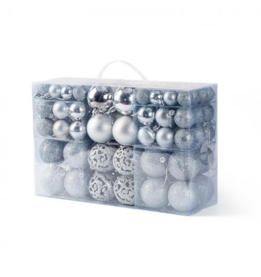 CONJ.100 BOLAS NATAL P/PENDURAR...