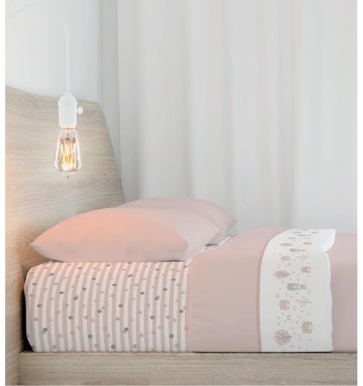 JOGO DE CAMA CORAL 180*280 100%...