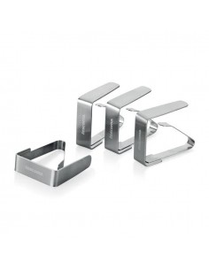 420812 - CONJ.4 PINÇAS INOX...