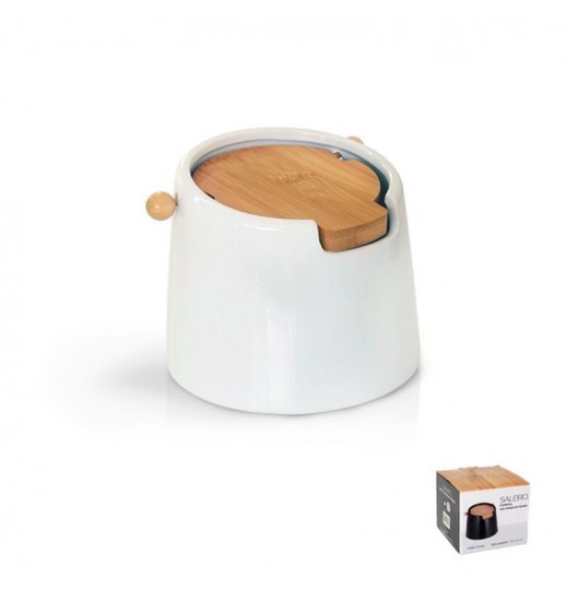 SALEIRO C/ TAMPA DE MADEIRA...