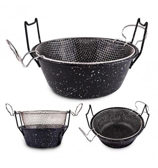 FRITADEIRA DE ESMAL. C/REDE 24 -...