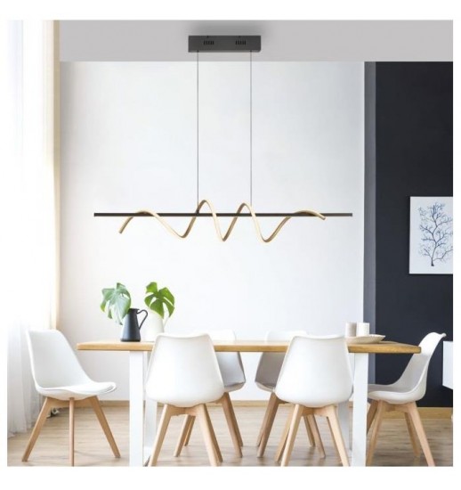 CANDEEIRO SUSPENSO EMANDA LED 36W...