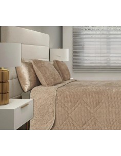 COLCHA SHERPA ALBA BEGE...