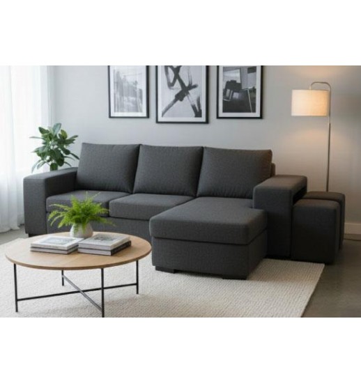 SOFA 2 LUG + CHAISE REVERSIVEL C/...