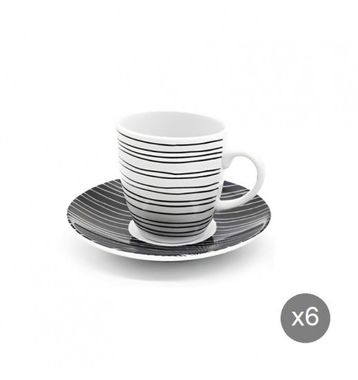 CONJ.6 CHAVENAS CAFE  C/ RISCAS -...