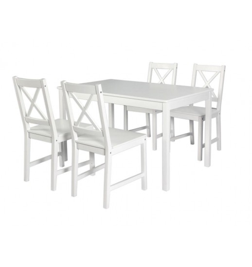 CONJUNTO AFEIRA MESA + 4 CADEIRAS...