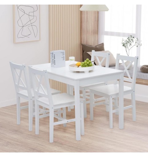 CONJUNTO AFEIRA MESA + 4 CADEIRAS...