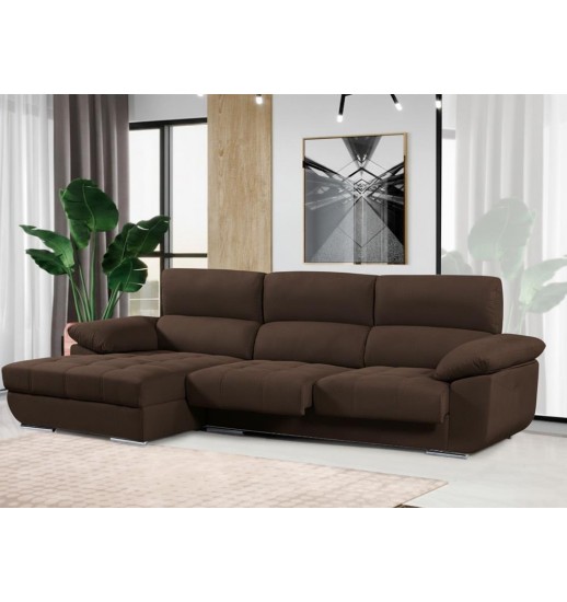 SOFA 3 LUGARES + CHAISE ESQUERDA...