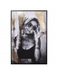 QUADRO IMPRESSO MULHER C/...