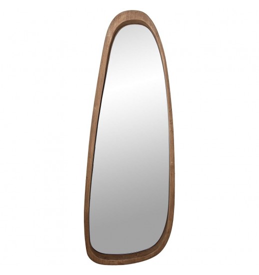 ESPELHO COM MOLDURA DE MADEIRA...