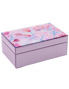 CAIXA GUARDA JOIAS EM VIDRO...