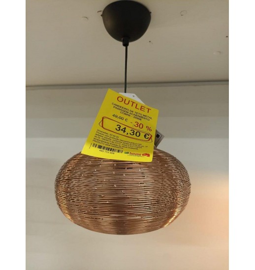 CANDEEIRO DE TETO METAL PAISAGEM...