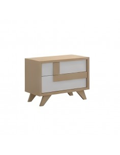 MESA DE CABECEIRA 2 GAVETAS...