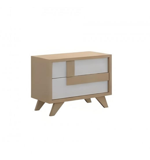 MESA DE CABECEIRA 2 GAVETAS DUE...